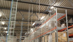 Power 4 deckenhängende Industrieheizungen