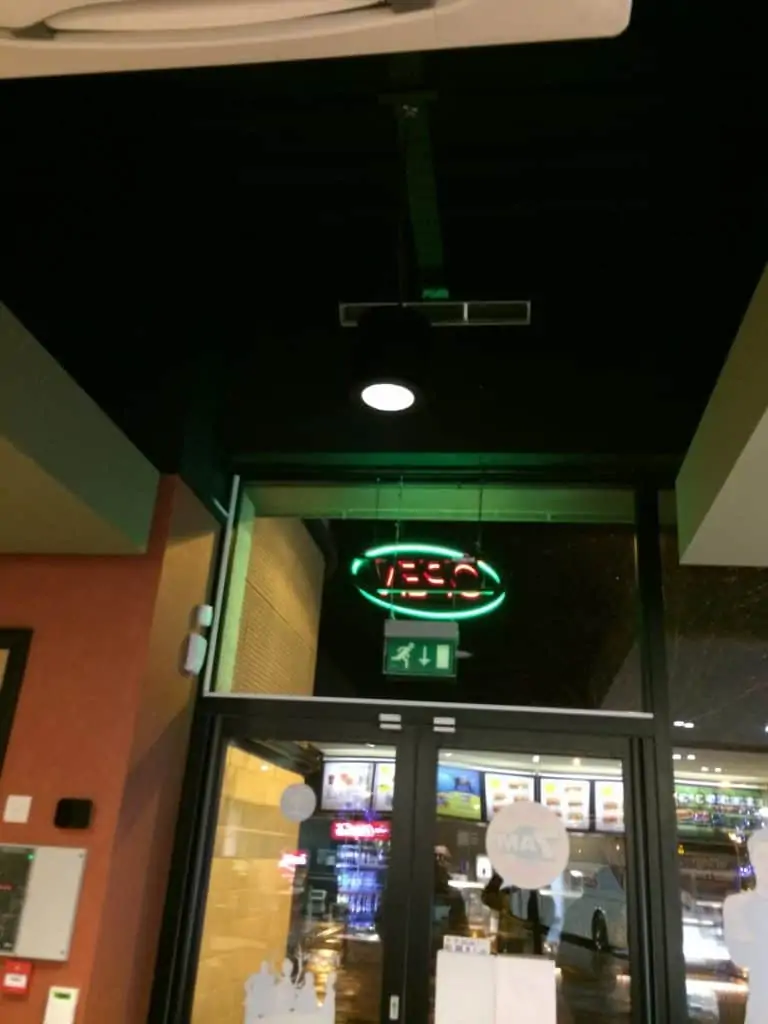 Subway: Infrarotstrahler für Cafés