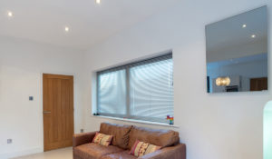 Select XLS - Spiegel-Infrarot-Heizung im Wohnzimmer