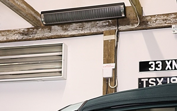 Warum bin ich in meiner Garage infrarot gegangen?