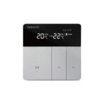 Herschel iQ T-MKS Netzbetriebener WiFi-Thermostat – Silber