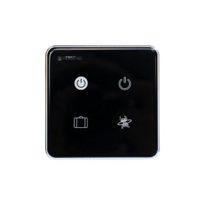 Steuerungssystem für vier Zonen - Schwarz