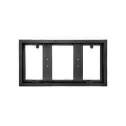 Krystal-Deckeneinbaukit - Schwarz