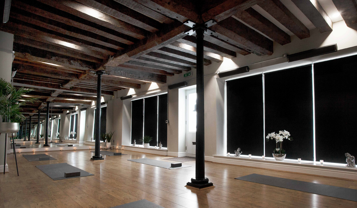 Hot Yoga Studio wird von Herschel beheizt