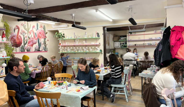 Eine Infrarot-Heizlösung für ein denkmalgeschütztes Töpferstudio