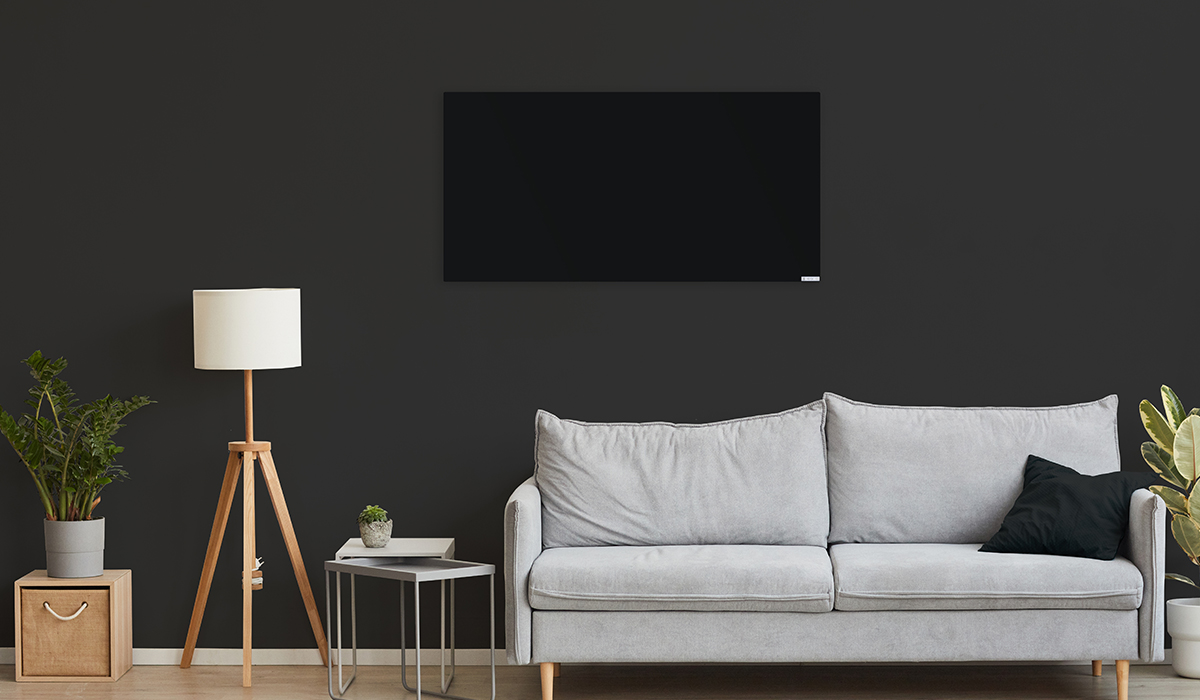 Comfort-Flächenheizkörper Jet Black 9005