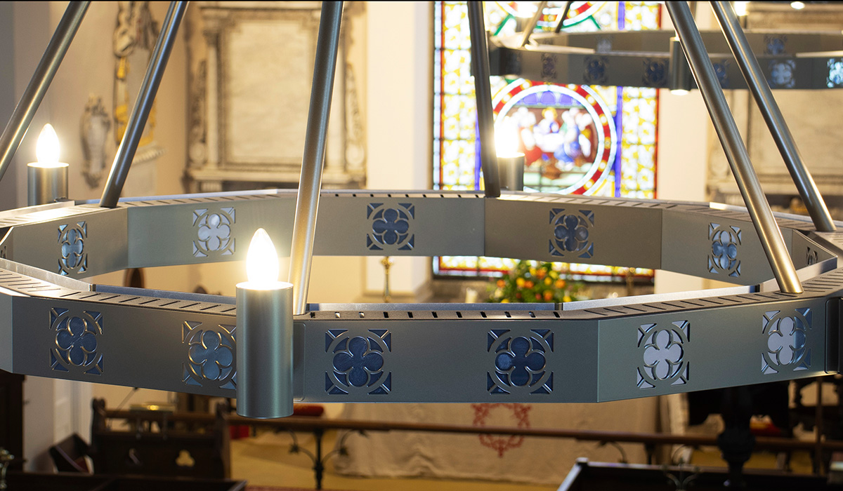 Herschel Halo Infrarotheizungen für denkmalgeschützte Gebäude und Kirchen