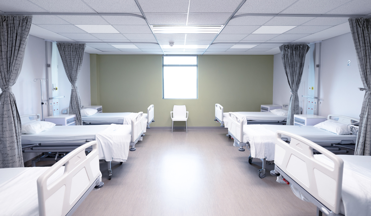 Deckenplattenheizungen-Krankenhäuser