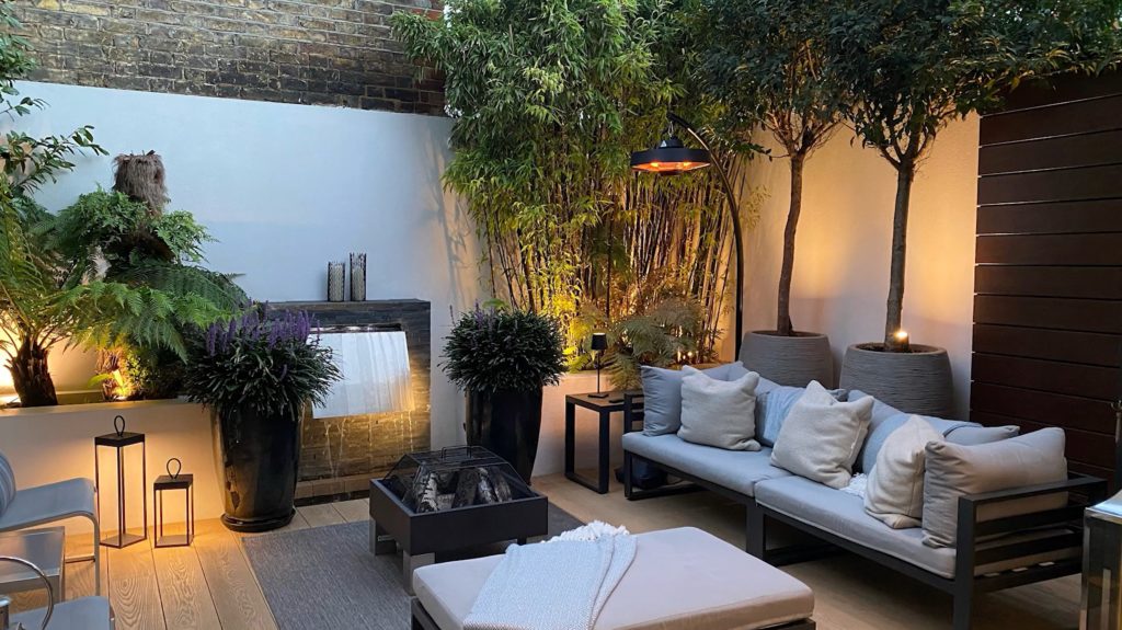 Freistehende Terrassenheizungen