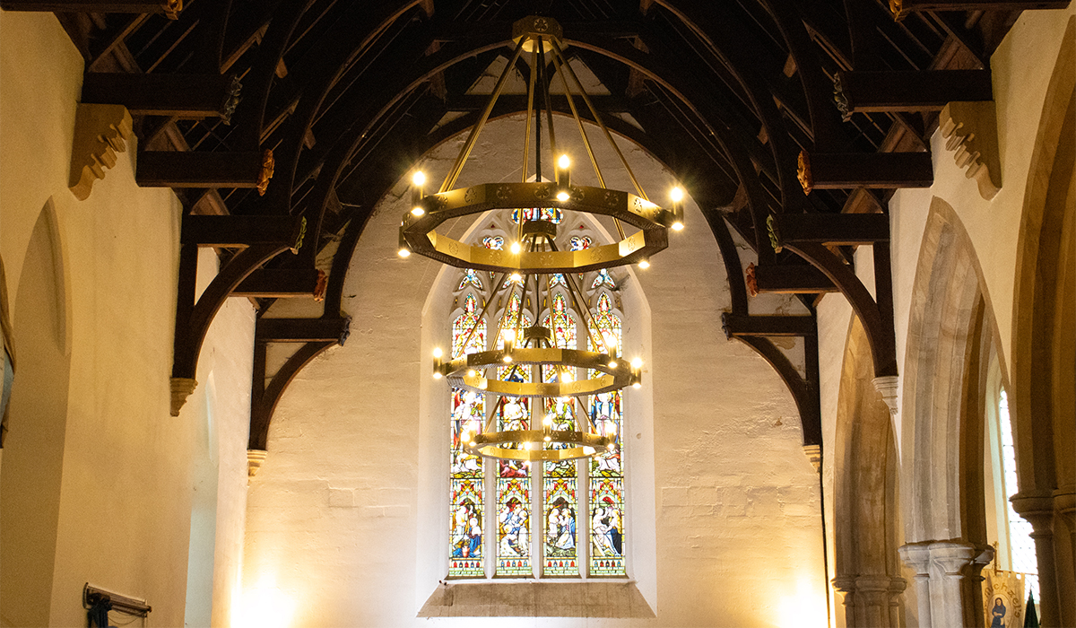 Halo-Installation in der St. Michaels Church