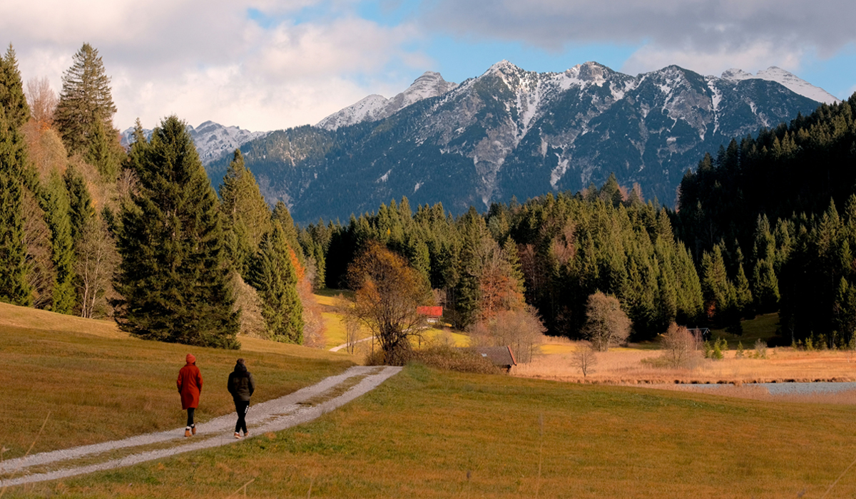 Wandern in den deutschen Bergen